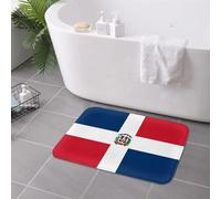 3D Flag of The Dominican Republic Anti-Slip Doormat Floor Mat Carpet Rug for Kitchen Entrance Home Balcony Footpad Mats-50x80cm
