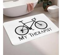 3D Flannel Anti-Slip Floor Mat MY The Bicycle Doormat Washable Carpet Rug for Kitchen Entrance Home Bathroom Footpad Mats-60x90cm
