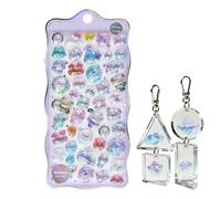 3D Floating Stickers -,Cute 3D Stickers, Cute Tiny Toddler Toys Decals, Scrapbook Animal Sticker | For Notebooks Textbooks Pencil Cases Preschool Kindergarten School Reward Party Craft Creation