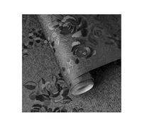 3D Flower Embossed Peel And Stick Wallpaper Self Adhesive Floral Contact Paper Wall For Bedroom Walls Cabinets Drawers(300x45cm)