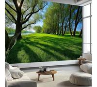 3D Fotomurales Bosques 200x140 cm Decorativos Papel Pintado Panorámico Mural Paisaje Natural Tejido No Tejido Decoración de Pared Murales Moderna de Diseno w.1407