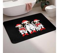 3D Franela Esterilla Antideslizante Jack Russell mas Perros Felpudo Alfombra Alfombra Entrada a la Cocina Salón Alfombrillas para los pies - 60x90cm
