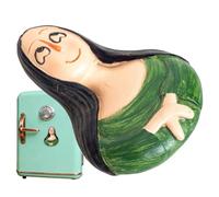 3D Fridge Magnets, Resin Sculpture Decor, Magnetic Art with Strong Hold, Handcrafted Textured Finish, Novelty Home Accent, Kitchen Office Locker Display for Notes Photos and Collectors