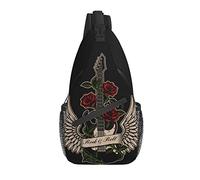 3D Gay Pride Rainbow Colored Hearts Printed Classic Sling Bag Crossbody Chest Daypack Ligero Casual Mochila Bandolera para Hombres Mujeres Adultos Viajes Senderismo Regalos