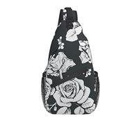 3D Gay Pride Rainbow Colored Hearts Printed Classic Sling Bag Crossbody Chest Daypack Ligero Casual Mochila Bandolera para Hombres Mujeres Adultos Viajes Senderismo Regalos