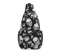 3D Gay Pride Rainbow Colored Hearts Printed Classic Sling Bag Crossbody Chest Daypack Ligero Casual Mochila Bandolera para Hombres Mujeres Adultos Viajes Senderismo Regalos