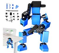 3D-gedruckte Actionfigur, Motion-Figuren, Einzigartige Vielseitige Roboter-Actionfigur, Flexibel, 3D-gedruckt, Veränderbares, Flexibles 3D-gedrucktes Actionfiguren-Set Zum Malen, Für Freunde, Foto