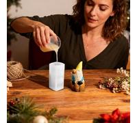 3D Gnome Silicone Mold, Fall and Holiday Craft Molds for Christmas, DIY Table Centerpiece Decorations, Cake Chocolate Soap Resin Mold Thanksgiving Winter Birthday Seasonal Home Projects