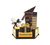 3D Graduation Card Congrats Grad Greeting Cardhool students college studen