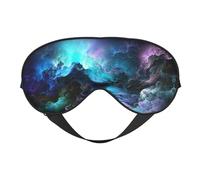 3D Graphics Universe Space Print - Máscara de dormir unisex de doble cara, ideal para un sueño profundo y cuidado de la piel
