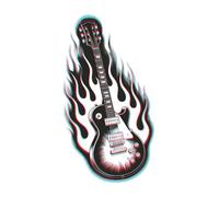 3D Guitar Image Notebook: 8.5 x 11 Blank Lined Journal- Music Lovers, Funny Saying Sarcastic Work Gag Gift for Office Coworkers, Employees, Adults, Boss