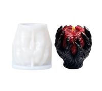 3D Handshake Heart Mold, Silicone Casting Mold, DIY Resin Craft | Flexible Reusable Design for Resin Art, Soap Making, Candle Crafting and Handmade , Detailed Embossed Shape for Creative