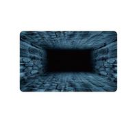 3d Hole Rug - 3d Vision Trap Floor Mat | 31.5 X 19.7 Inch Non-Slip Quick Dry Mat, 3 D Rugs Optical Illusion, 3 D Hole Carpet For Thanksgiving Home Holiday New Year Party Eve Entryway Living Room