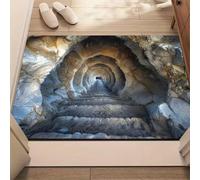 3D Hole Rug - Dog Gets Scared of 3D Hole Carpet, Rugs Optical Illusion, for Door Entrance, Bathroom, Stairs, Playroom, Living Room (1PCS-D,23.62 * 35.43 in)