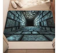 3D Hole Rug - Dog Gets Scared of 3D Hole Carpet, Rugs Optical Illusion, for Door Entrance, Bathroom, Stairs, Playroom, Living Room (1PCS-F,15.75 * 23.62 in)