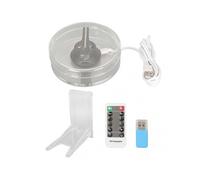 3D Hologram Fan 48 LEDs WiFi APP Remote Control Built in Speaker Holographic Advertising Display with Memory Card for Windows