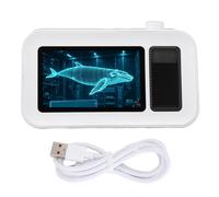 3D Holographic Display with Bluetooth Speaker, 5 Inch Transparent 1080P, Advertising Display, Electronic Image Album Player, Visual Player for Showcase Desktop Car Decor