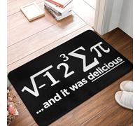 3D I Ate Some Pie and It Was Delicious I Ate Some Pi Anti-Slip Floor Mat for Kitchen Entrance Home Balcony Footpad Mats-60x90cm