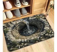 3D Illusion Floor Rug Non Slip Entryway Mat for Indoor & Outdoor Use,Non Slip Rug for Indoor & Outdoor,Playroom,Living Room,Office,Bedroom,Porch (G, 40 * 60cm)