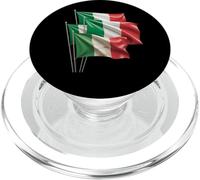 3D Italia Banderas Amor Italia I Love Italy Meme Bandera Italiana PopSockets PopGrip para MagSafe