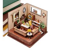 3D Jigsaw Puzzle For Kids,Relaxing Parent Child Interactive Toy | Miniature House 3D Building Puzzle - For School Bedroom Dorm Boys Girls Children Students Teens