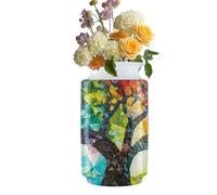 3D Jigsaw Puzzle Vase, Decorative Model Kit, Challenging Craft Activity, Interlocking Design Durabled Material Elegant Home Decor Christmas Mothers Day Present, 4.53x8.07 Inches