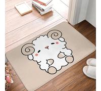 3D Kawaii Aesthetic Cute Art Anti-Slip Floor Mat Antiwear Carpet Rug for Kitchen Entrance Home Bathroom Footpad Mats-50x80cm