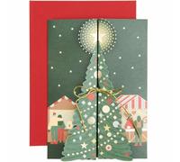 3D Klappkarte Weihnachtsmarkt, B6 FSC MIX