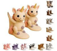 3D Knit Animal Socks, 2026 New Novelty Floor Sock for Christmas, Cute Novelty Animal Socks, Double Layer Hand Crochet Knit Sock, Designs for Men & Women