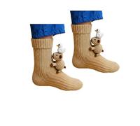 3D Knit Animal Socks, Animal Socks Hand Crocheted, Many Styles to Choose From, Warm and Comfortable for Autumn and Winter (bird)