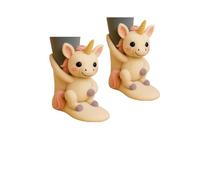 3D Knit Animal Socks, Animal Socks Hand Crocheted, Many Styles to Choose From, Warm and Comfortable for Autumn and Winter (unicorn)