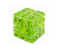 3D laberinto cubo mágico juguete inquieto niños laberinto rompecabezas creativo rompecabezas inteligencia cubo juguete lógico pensamiento bola educativa laberinto maze time 3D maze puzzle laberyr