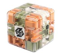 3D Labyrinth Maze Cube, Large Labyrinth 3D Puzzle Maze Cube, Puzzle Cubes Brain Teaser Game, Logical Challenge, for Stress Relief & Logic Development, Logic & Focus Training Gift