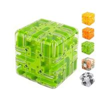 3D Large Labyrinth Puzzle Maze Cube,Roller Ball Maze Cube,Engaging Brain Teaser Toy,Stress Relief,Cultivate Logical Thinking,Educational Focus Game Gift for Adults Teens (k3)