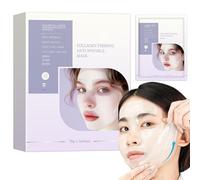 3D Lifting Collagen Full Face Tension Gel Mask, Korean Deep Collagen Facelift Mask, for Improve Skin Elasticity, Firming Anti Wrinkle Moisturizing Rejuvenating (5 Pcs)