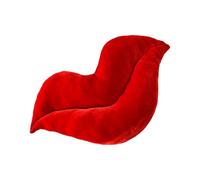 3D Lip Pillow, Large Lips Pillow, Stuffed Decoration Scene Prop | 3D Lip Velvet Throw Pillows- For Living Room Bedroom Couch Sofa Valentine's Day Housewarming Birthday