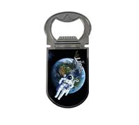 3D LiveLife Abrebotellas - Tierra desde el espacio de Deluxebase. Abridor de botellas magnético 3D Space Lenticular - Abridor de botellas magnético para nevera para botellas de cerveza y accesorios de