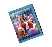 3D LiveLife Carteras - Pez Payaso de Deluxebase. Cartera lenticular 3D con diseño de océano. Billetera con Monedero y Tarjetero Estampada con ilustración del reconocido Artista David Penfound