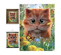 3D LiveLife Lenticular Cuadros Decoración - Gatitos de Deluxebase. Poster 3D sin marco de gatos. Obra de arte original con licencia del reconocido artista, David Penfound