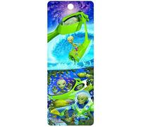 3D LiveLife Marcapáginas - Nación alienígena de Deluxebase. Un marcapáginas de fantasía con ilustraciones 3D lenticular con licencia del renombrado artista Michael Searle
