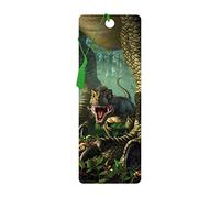 3D LiveLife Marcapaginas - T-rex enano de Deluxebase. Un marcapáginas de dinosaurios con 3D lenticular e ilustraciones con licencia del reconocido artista Jerry LoFaro