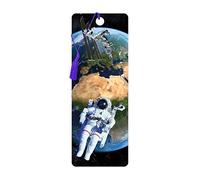 3D LiveLife Marcapaginas - Tierra desde el Espacio de Deluxebase. Un marcapáginas del Espacio con 3D lenticular e ilustraciones con licencia del reconocido artista David Penfound