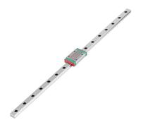 3D Máquina CNC 250/300/400/500/550 mm Guía de Carril Lineal Diapositivas de Deslizamiento Lineal Riel con Carro de Bloqueo para Impresora (400mm)