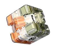 3D Maze Puzzle Cube Brain Teaser Game,Large Labyrinth Ball Magic Cube, 2 en 1 Bola Laberinto 3D y Cubo Mágico, Juguete sensorial Educativo para niños y Adultos