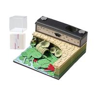 3D Memo Pad - 2026 Tear Off Calendar, Creative 3D Paper Sculpture Calendar with Tear Off Notes | Cute Ancient Style Desk Pad for Daily Planning, Schedule Management, Home Decor, Study, and D IY Gift