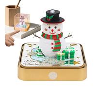 3D Memo Pads Calendar - Christmas Snowman 2026 | 3D Christmas Snowman Paper Sculpture Notepad, Desk Calendar for Home, Office, Study, Bookshelf, Desktop, Bedroom, Holiday or New Year Decoration