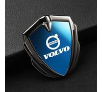 3D Metal Emblema para Volvo, Autoadhesiva Carrocería Insignia Flag Bandera Pegatina Calcomanías Coches Decorativo,B
