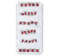 3D Metal Uñas Joyas Manicura Calcomanías Cristal Arte de uñas Rhinestones Decoraciones Accesorios Decoración de uñas para arte de uñas Rhinestones Arte de uñas Pegatinas