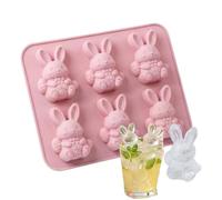 3D Mini Highland Cow Ice Cube Mold - Cute Silicone Tray for Cocktails, Whiskey, Bourbon, Beer & Drinks - BPA-Free Flexible Mold for Chocolate, Candy, Jelly & Homemade Treats - Fun Gift for Cow Lovers