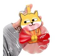 3D Mischief Cat Interactive Keychain, Funny Wiggling Cat Keychain, with Its Spinning Gag Ball Chain Bag Keychain (#2)